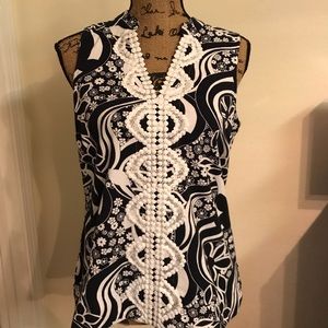 Crown and ivory top and bottom